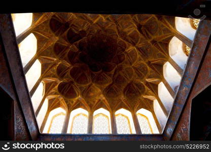 blur in iran abstract texture of the religion architecture mosque roof persian history