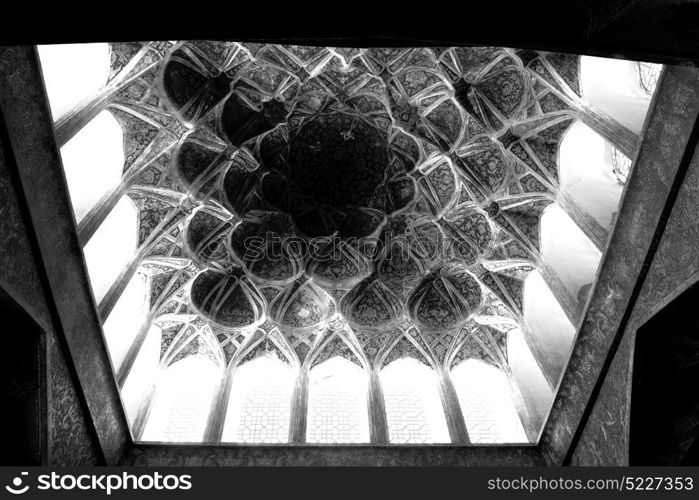 blur in iran abstract texture of the religion architecture mosque roof persian history