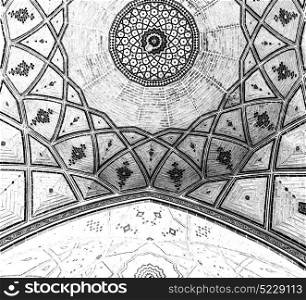 blur in iran abstract texture of the religion architecture mosque roof persian history