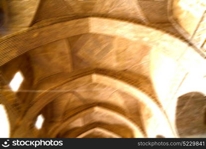 blur in iran abstract texture of the religion architecture mosque roof persian history