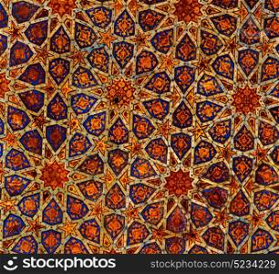 blur in iran abstract texture of the religion architecture mosque roof persian history