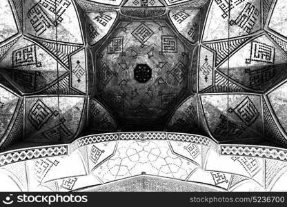 blur in iran abstract texture of the religion architecture mosque roof persian history