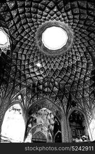 blur in iran abstract texture of the religion architecture mosque roof persian history