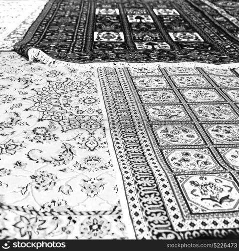 blur in iran antique carpet textile handmade beautiful arabic ornament