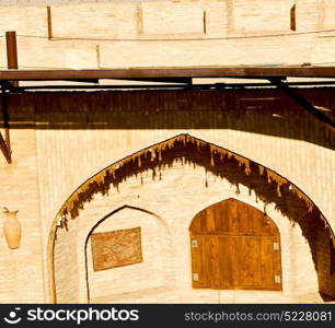 blur in iran antique palace and caravanserai old contruction for travel people