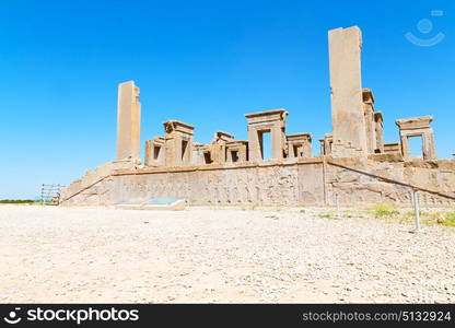 blur in iran persepolis the old ruins historical destination monuments and ruin