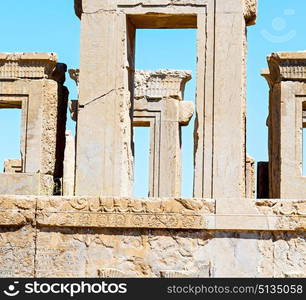 blur in iran persepolis the old ruins historical destination monuments and ruin