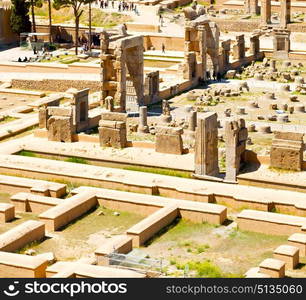 blur in iran persepolis the old ruins historical destination monuments and ruin