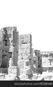 blur in iran persepolis the old ruins historical destination monuments and ruin