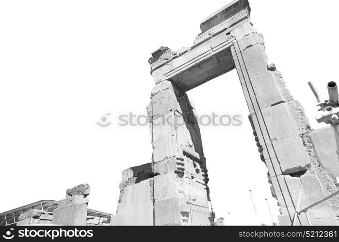 blur in iran persepolis the old ruins historical destination monuments and ruin