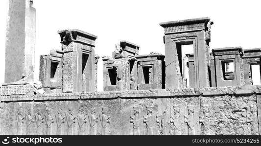 blur in iran persepolis the old ruins historical destination monuments and ruin