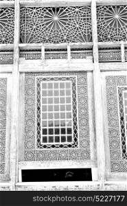 blur in iran shiraz the old persian architecture window and glass in background