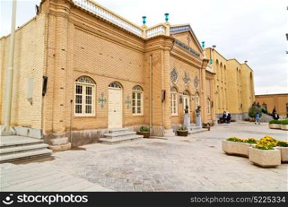 blur in iran the old building antique tradition monastery temple religion
