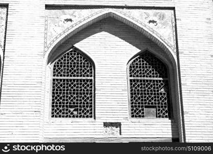 blur in iran the old decorative flower tiles from antique mosque like background