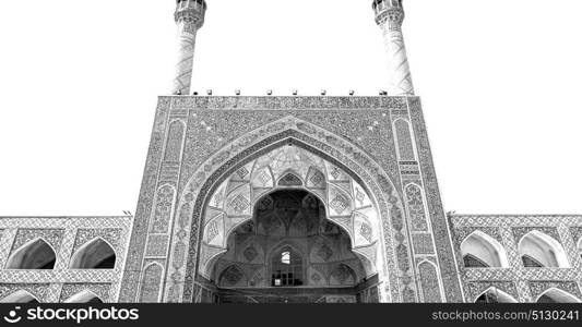 blur in iran the old decorative flower tiles from antique mosque like background