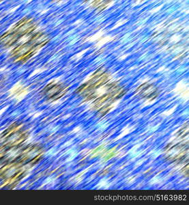 blur in iran the old decorative flower tiles from antique mosque like background