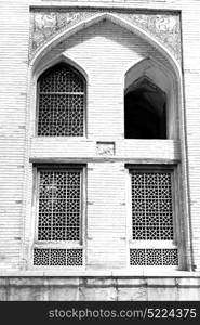 blur in iran the old decorative flower tiles from antique mosque like background