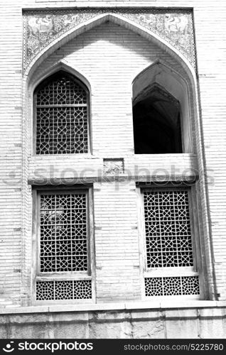 blur in iran the old decorative flower tiles from antique mosque like background