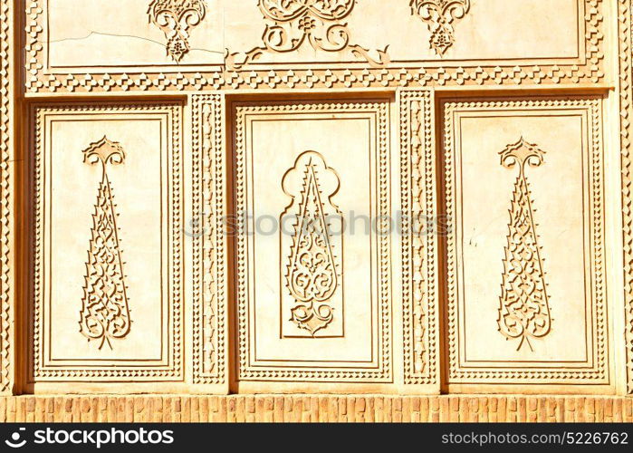 blur in iran the old decorative flower tiles from antique mosque like background