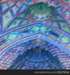 blur in iran the old decorative flower tiles from antique mosque like background