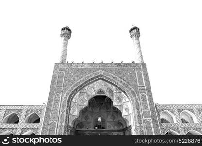 blur in iran the old decorative flower tiles from antique mosque like background