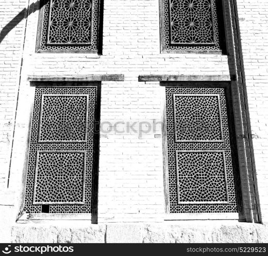 blur in iran the old decorative flower tiles from antique mosque like background