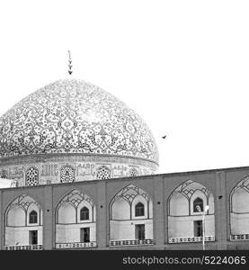 blur in iran the old square of isfahan prople garden tree heritage tourism and mosque