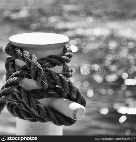 blur in philippines a rope in yacht accessory boat like background abstract