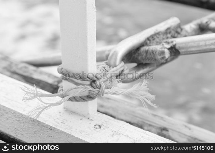 blur in philippines a rope in yacht accessory boat like background abstract