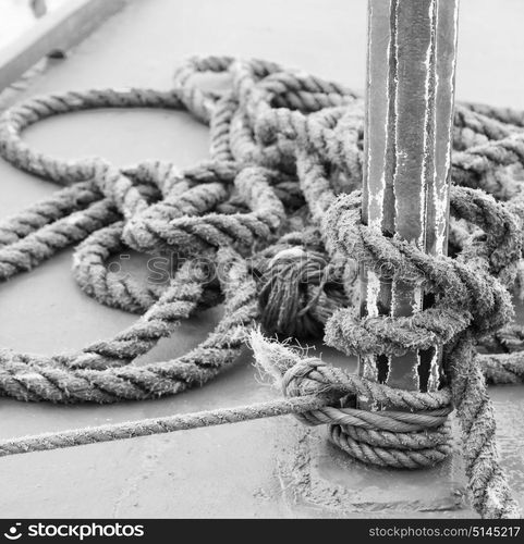 blur in philippines a rope in yacht accessory boat like background abstract