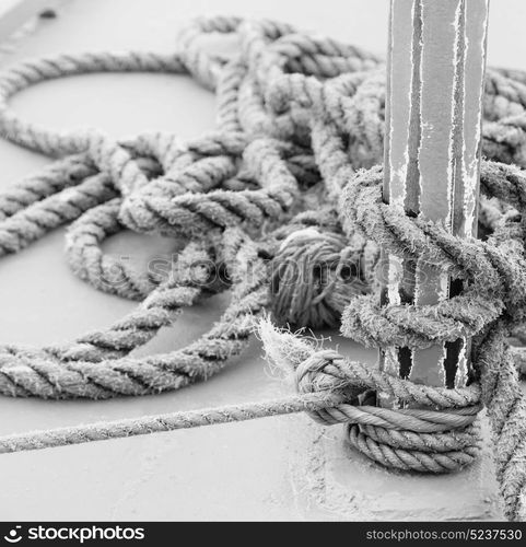 blur in philippines a rope in yacht accessory boat like background abstract