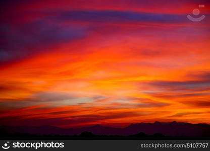 blur in philippines abstract cloud and sunset background