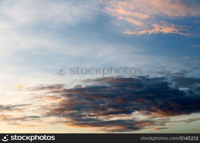 blur in philippines abstract cloud and sunset background