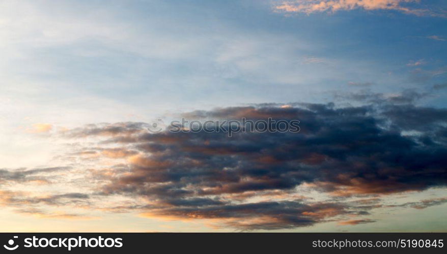 blur in philippines abstract cloud and sunset background