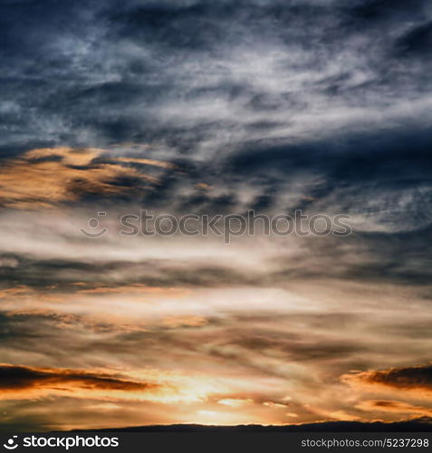 blur in philippines abstract cloud and sunset background