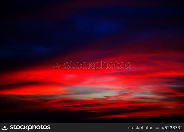 blur in philippines abstract cloud and sunset background