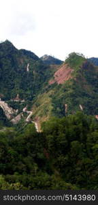 blur in philippines terrace field for coultivation of rice from banaue unesco site