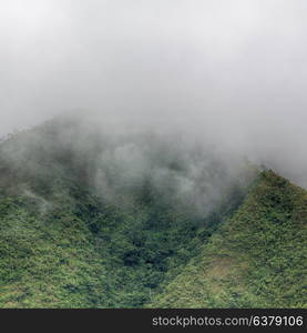 blur in philippines terrace field for coultivation of rice from banaue unesco site