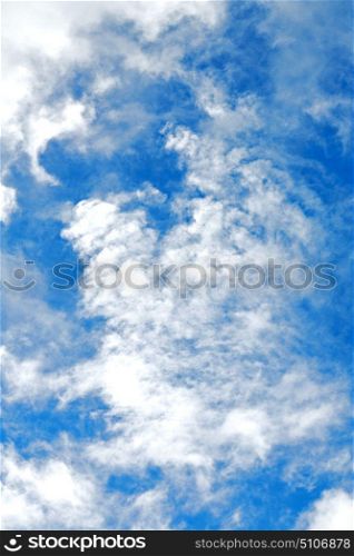 blur in philippines view of the cloudy fluffy sky like paradise