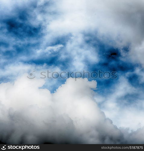 blur in philippines view of the cloudy fluffy sky like paradise