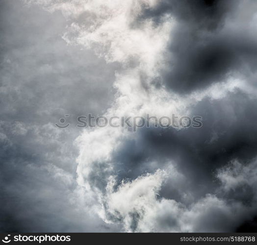 blur in philippines view of the cloudy fluffy sky like paradise