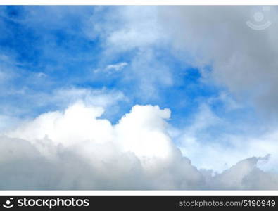 blur in philippines view of the cloudy fluffy sky like paradise