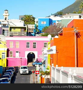 blur in south africa cape town antique muslim quarter historic village