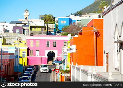 blur in south africa cape town antique muslim quarter historic village