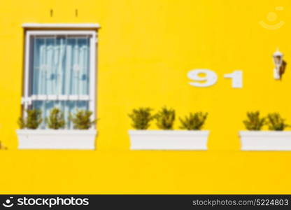 blur in south africa cape town bo kaap architecture like texture background