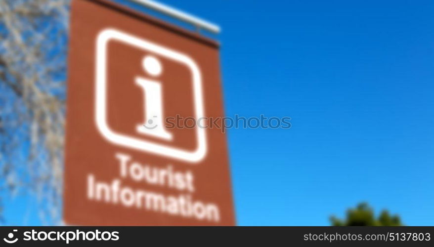 blur in south africa close up of the tourist information like texture background