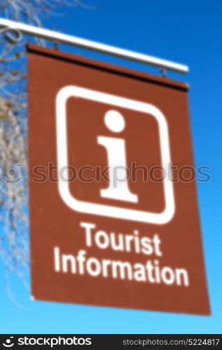 blur in south africa close up of the tourist information like texture background