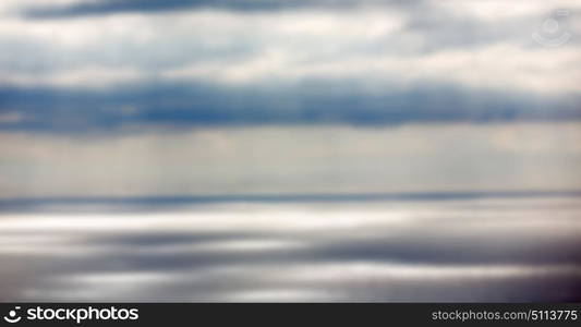 blur in south africa coastline indian ocean near the cape of good hope and light