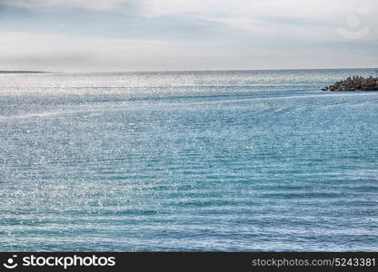 blur in south africa coastline indian ocean near the cape of good hope and light