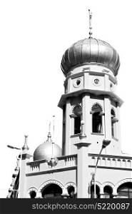 blur in south africa old mosque in city center of durban and religion building